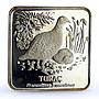 Turkey 7500000 lira Endangered Wildlife Francolin Bird Fauna silver coin 2001