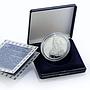 Slovakia 200 korun Wolfgang Kempelen Chess Machine proof silver coin 2004