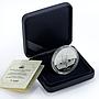 Kyrgyzstan 10 som Chinqiz Aitmatov Jamilya Literature proof silver coin 2009