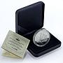 Kyrgyzstan 10 som Chinqiz Aitmatov Farewell Gulsary Horse proof silver coin 2009