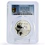 Niger United Nations UN Transportation Camels Fauna SP69 PCGS silver medal 1980