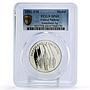 Swaziland United Nations UN Tribal Warriors Soldiers SP69 PCGS silver medal 1981
