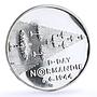 Czech Republic 200 korun Normandy Landings Planes Aviation silver coin 1994