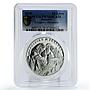 Bulgaria 10 leva Dryanovo Monastery Archangel Michael PR70 PCGS silver coin 2019
