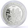 Isle of Man 1 crown Lunar Calendar Year of the Ox proof silver coin 1997