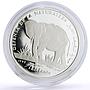 Saharawi 500 pesetas Conservation Wildlife Elephant Fauna proof silver coin 1993