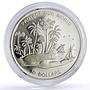 Fiji 10 dollars Protect Our World Wildlife Ship Clipper proof silver coin 1993