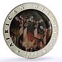 Zambia 1000 kwacha Conservation Wildlife Okapi Johnson Fauna silver coin 2000