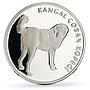 Turkey 20 lira Conservation Wildlife Kangal Dog Fauna proof silver coin 2005