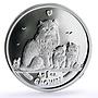 Isle of Man 1 crown Home Pets Himalayan Cat Kitten Animals proof Ag coin 2005