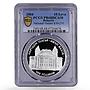 Bulgaria 10 leva Ivan Vazov National Theatre PR68 PCGS silver coin 2004