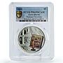 Cook Islands 5 dollars Orthodox New Year Christmas PR69 PCGS silver coin 2012