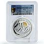 Niue 1 dollar Lunar Calendar Year of the Tiger 2010 PR69 PCGS silver coin 2009