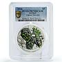 Kiribati 5 dollars Crypt Undead Mummy PR70 PCGS colored silver coin 2016