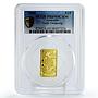 Australia 25 dollars Dreaming Series Sea Turtle Fauna PR69 PCGS gold coin 2008