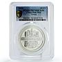 Congo 10 francs Formula One Ferrari Bolids Cars PR70 PCGS silver coin 2004