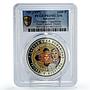 Saharawi 1000 pesetas Nicolaus Copernicus Cosmos Theory PR69 PCGS CuNi coin 1997