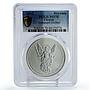 Ukraine 1 hryvnia Archangel Michael Archistratus MS70 PCGS silver coin 2012