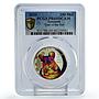 Tanzania 250 shillings Lunar Calendar Year of the Rat PR69 PCGS silver coin 2020