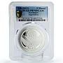 Azerbaijan 5 manat Karabakh War Victory Sugovushan PR70 PCGS silver coin 2021