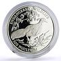 Bhutan 300 ngultrum Conservation Wildlife Pheasant Bird Fauna silver coin 1994