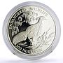 Bhutan 300 ngultrum Conservation Wildlife Pheasant Bird Fauna silver coin 1994