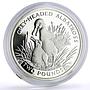 Sandwich Islands 2 pounds Conservation Wildlife Albatross Bird silver coin 2006