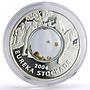 Australia 1 dollar Eureka Stockade Horse Rider Horseman proof silver coin 2004