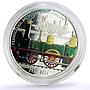 Peru 1 sol Ibero-American Trains Railroads Lima Callao proof silver coin 2019