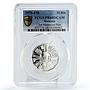 Malaysia 10 ringgit Third Malaysian 5-Year Plan KM-17 PR68 PCGS silver coin 1976