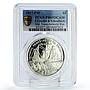 Sandwich Islands 2 pounds Antarctic Expedition Ship PR69 PCGS silver coin 2017