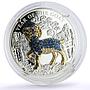 Rwanda 500 francs Lunar Calendar Year of the Goat Wealth proof silver coin 2015