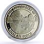 Turks and Caicos Islands 20 crowns Royal Air Force SE 5A Plane silver coin 1998