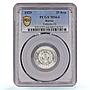 Russia USSR RSFSR 20 kopecks Regular Coinage Y-88 MS64 PCGS silver coin 1929