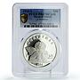 Marshall Islands 50 dollars Christmas Angel KM-262 PR67 PCGS silver coin 1994