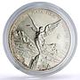Mexico 1 onza Libertad Angel of Independence silver coin 1998
