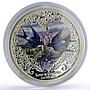 Niue 2 dollars Love is Precious Swallow Birds colored proof silver coin 2013