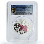 Niue 5 dollars Cartoons Anime Hello Kitty My Melody PR69 PCGS silver coin 2010