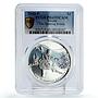 Tuvalu 1 dollar Fairy Tales Ballet Sleeping Beauty PR69 PCGS silver coin 2010