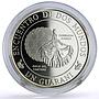 Paraguay 1 guarani Ibero-American Dances Customs Baile Cantaro silver coin 1997