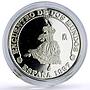 Spain 2000 pesetas Ibero-American Dances Customs Flamenco proof silver coin 1997