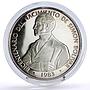 Panama 20 balboas Simon Bolivar 200th Birth Politics proof silver coin 1983