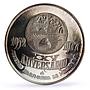 Mexico Numismatic Society 25th Anniversary Libertad 2 Reales silver medal 1977