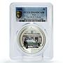 Niue 2 dollars USSR GAZ Automobiles Cars M 20 Pobeda PR69 PCGS silver coin 2008