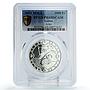 Gabon 1000 francs Zodiac Signs Aries PR69 PCGS silver coin 2014