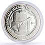 Mexico 10 pesos Millennium Ancient Buildings Architecture proof silver coin 2000