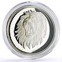 Yemen Arab Republic 2 riyals Azzubairi Memorial Lion KM-4 proof silver coin 1969