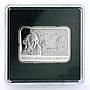 Armenia 100 dram Painter Hovhannes Aivazovsky Ship Storm Art silver coin 2006