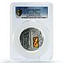 Fiji 10 dollars Stone Masterpieces Amber Room Art MS69 PCGS silver coin 2015