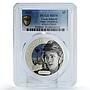 Cook Islands 5 dollars Upper Deck Sean Monahan Hockey MS70 PCGS silver coin 2017